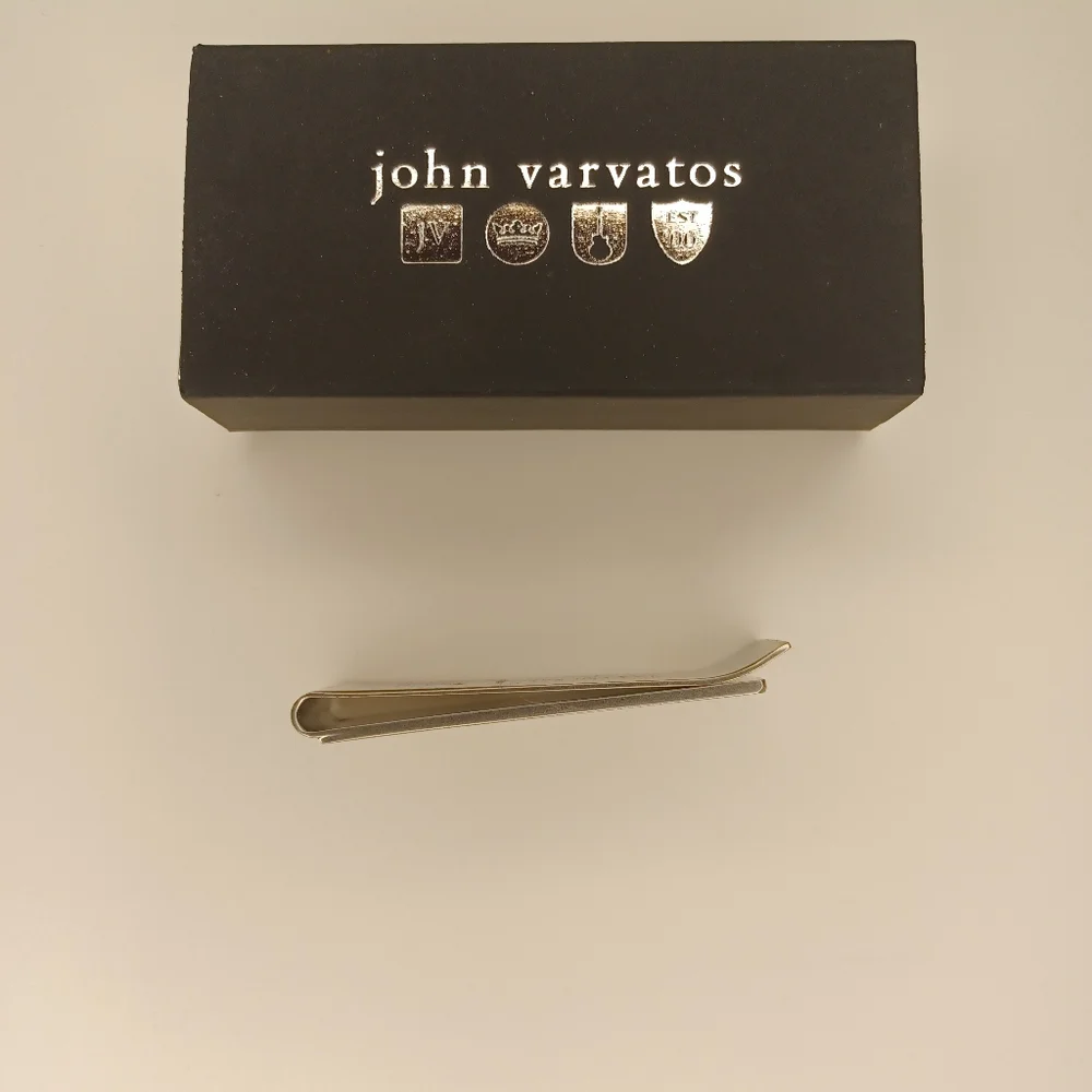 John Varvatos Hallmark Stamped Money Clip
